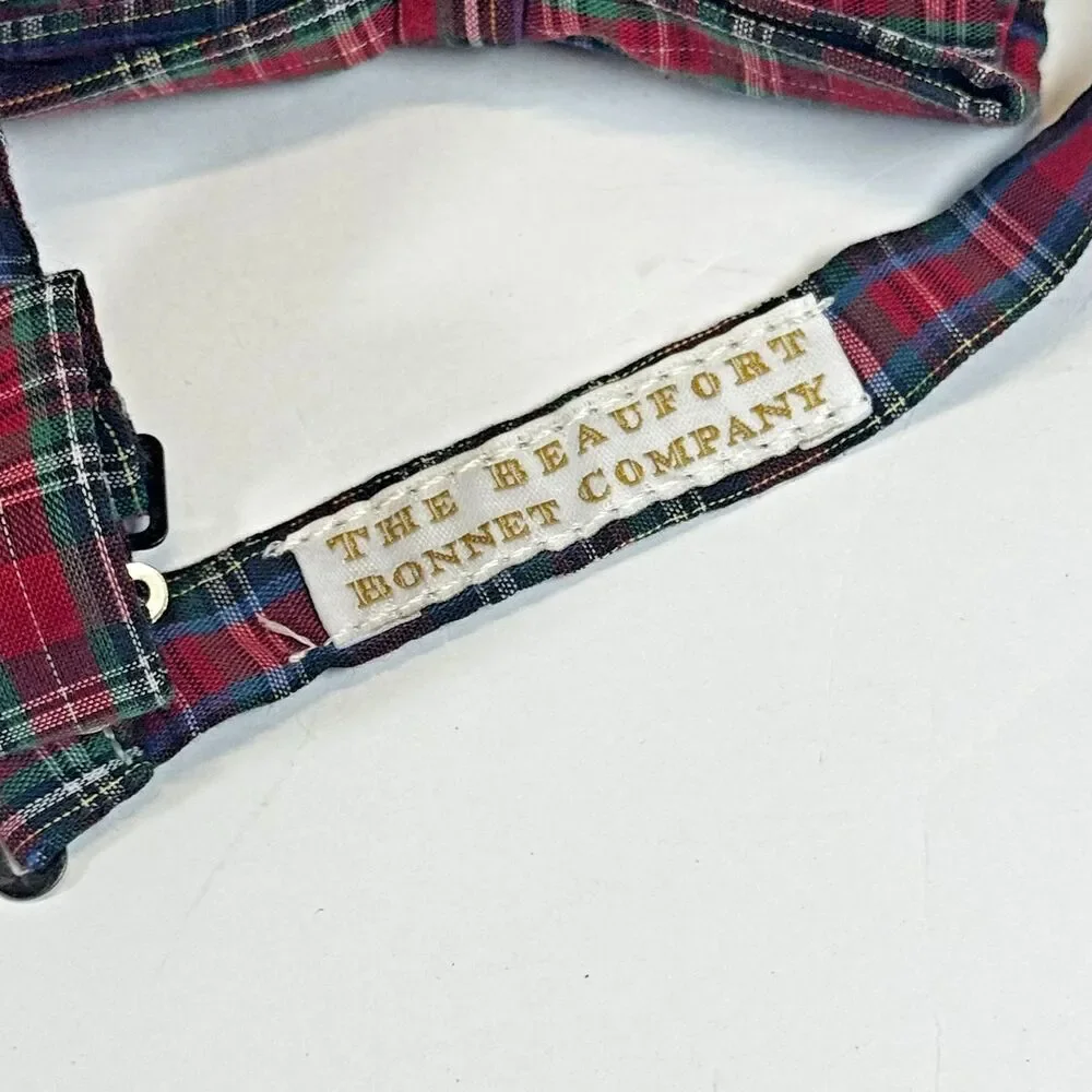 The Beaufort Bonnet Company Boys Tie Plaid Bow Tie 2T - 12 Preppy